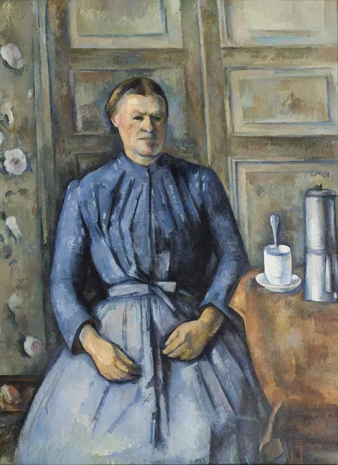 Paul Cézanne, La Femme à la cafetière (Woman with a Coffeepot)