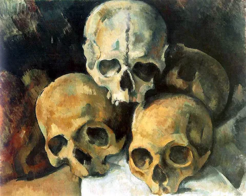 Paul Cézanne, Pyramid of Skulls