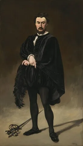 Edouard Manet, The Tragic Actor (Rouvière as Hamlet)