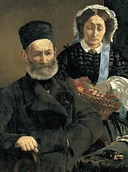 Edouard Manet, Portrait of Monsieur and Madame Auguste Manet