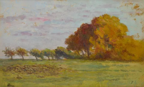Maximilien Luce, The Plain Around Rolleboise