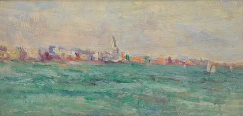 Maximilien Luce, View of Parame
