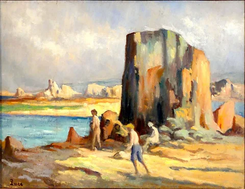 Maximilien Luce, Kermouster, the Beach