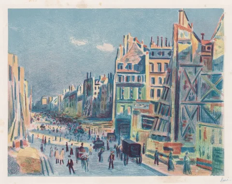 Maximilien Luce, Rue Reamur