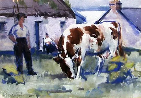Francis Cadell, Croft and Cattle