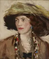 Francis Cadell, Porträt der Nan Ivory