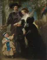 Peter Paul Rubens, Rubens, Helena Fourment (1614–1673), and Their Son Frans (1633–1678)