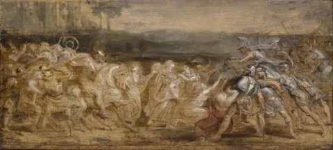 Peter Paul Rubens, The Reconciliation of the Romans and Sabines