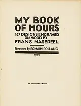Frans Masereel, Passionate Journey