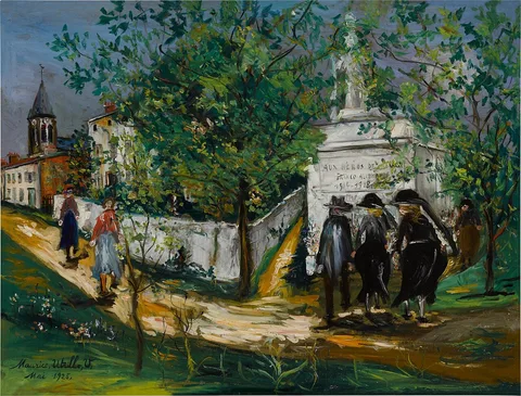 Maurice Utrillo, Monument aux morts