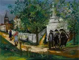 Maurice Utrillo, Monument aux morts