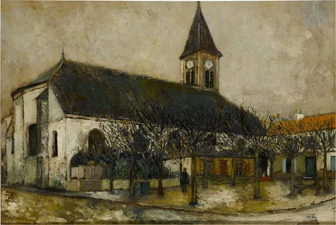 Maurice Utrillo, Église de Montmagny (Val-d'Oise)