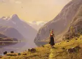 Hans Dahl, By The Fjord