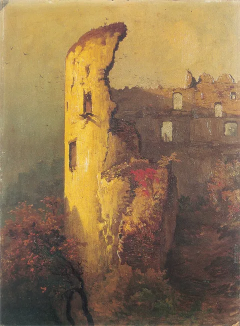 Wojciech Gerson, Ruins of Castle Tower in Ojców