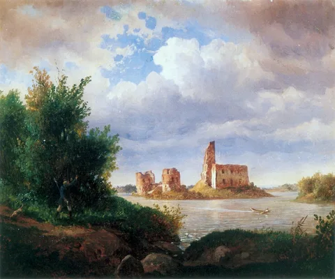 Wojciech Gerson, Ruins of the Trakai Castle
