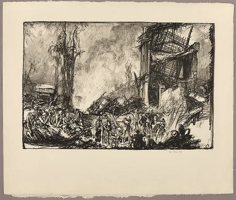 Frank Brangwyn, Vimy