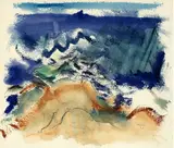 John Marin, The Sea, Maine