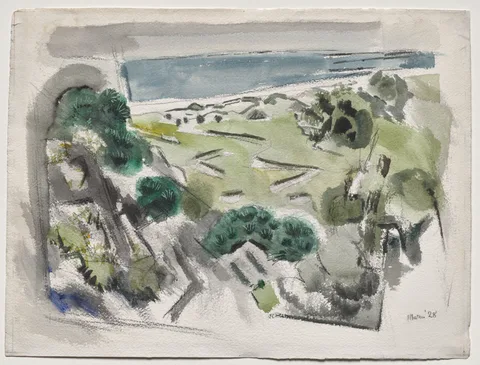 John Marin, On Morse Mountain, No. 6, Maine