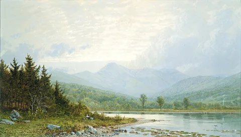 William Trost Richards, Sunset on Mount Chocorua, New Hampshire