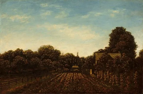 Ralph Albert Blakelock, The Artist's Garden