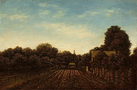 Ralph Albert Blakelock, The Artist's Garden
