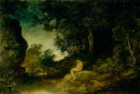 Ralph Albert Blakelock, At Nature's Mirror