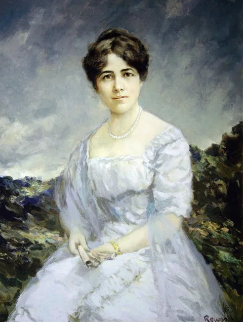 Edward Roworth, Portrait of Lady Michaelis