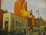 Moses Soyer, Canal Street and Broadway, N.Y.C.