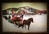 Gustav Wentzel, Burial of a sailor in the countryside in Norway