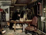 Gustav Wentzel, A Carpenter's Workshop