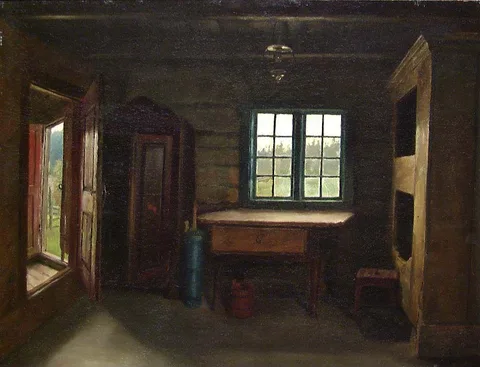 Gustav Wentzel, Kitchen Interior