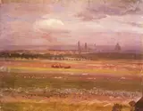 Christian Friedrich Gille, View of Dresden