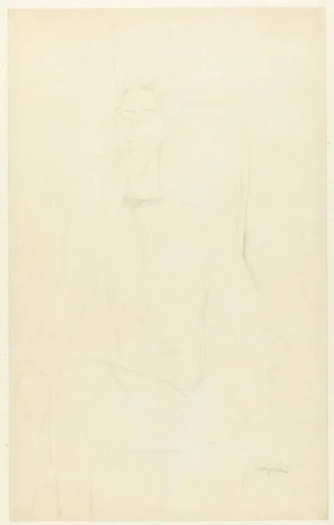 Amedeo Modigliani, Portrait of Jean Cocteau