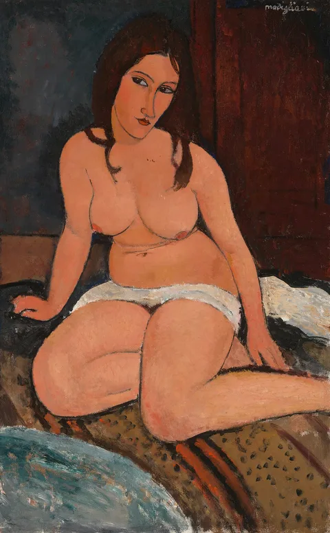 Amedeo Modigliani, Seated Nude
