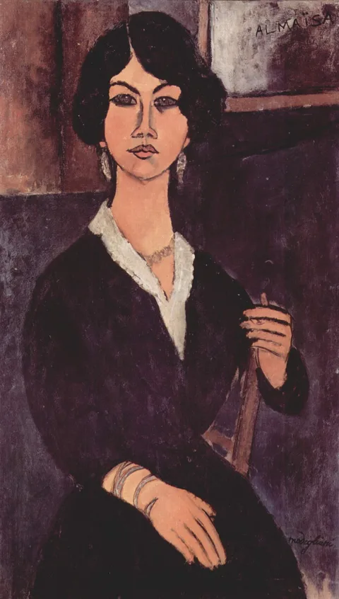 Amedeo Modigliani, Sitting Almaiisa