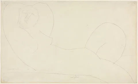 Amedeo Modigliani, Reclining Female Nude