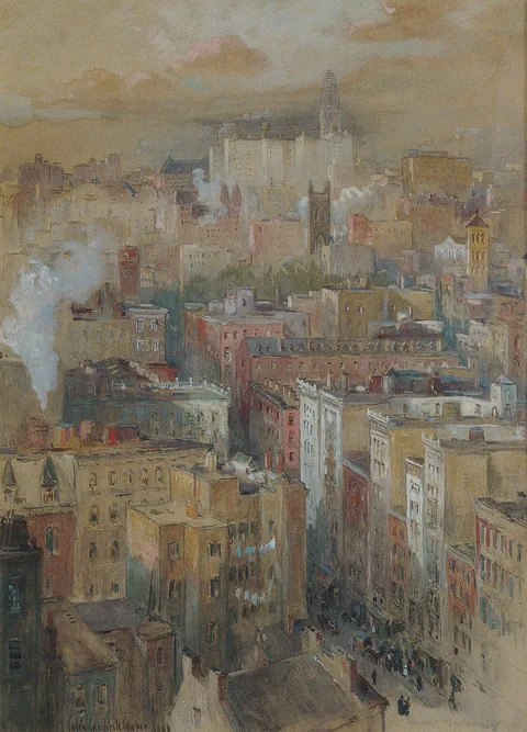 Colin Campbell Cooper, View of New York City
