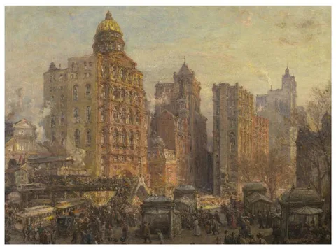 Colin Campbell Cooper, The Rush Hour
