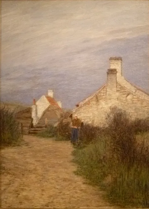 Paul Baum, Farms in Flanders (Knocke)