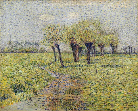 Paul Baum, Willows by the stream