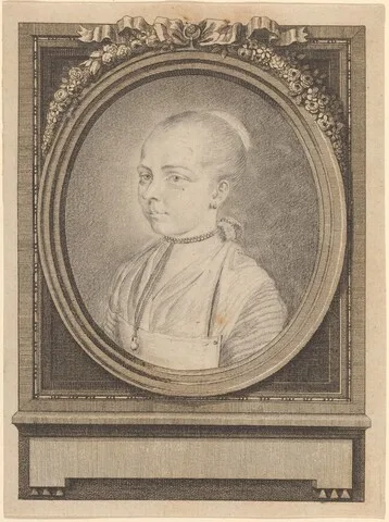Adrian Zingg, Portrait of a Girl