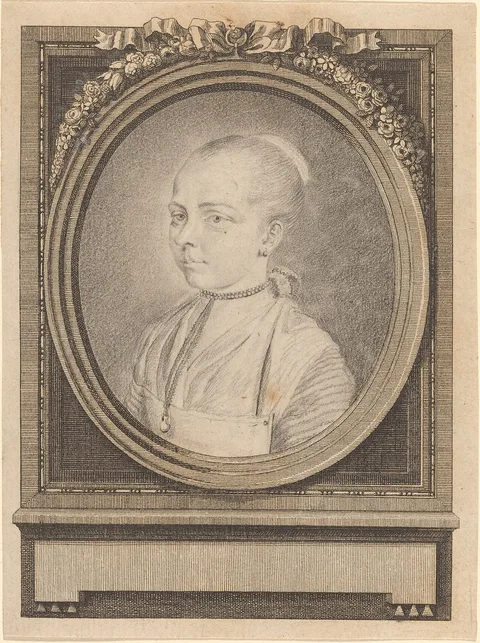 Adrian Zingg, Portrait of a Girl