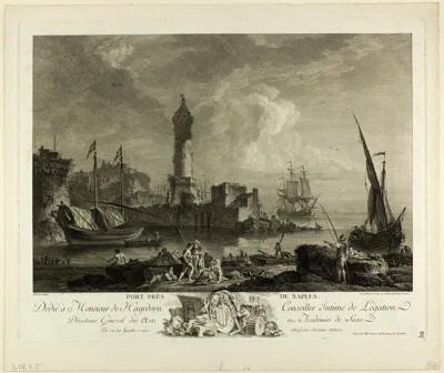 Adrian Zingg, Port near Naples