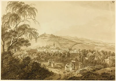 Adrian Zingg, Herrenhut in Saxony