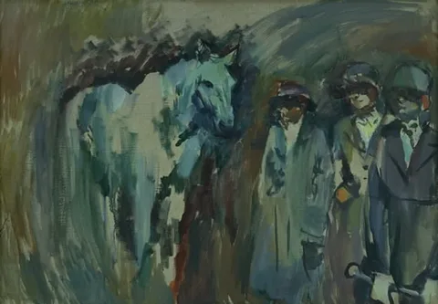 Ludvig Karsten, At the Riding School