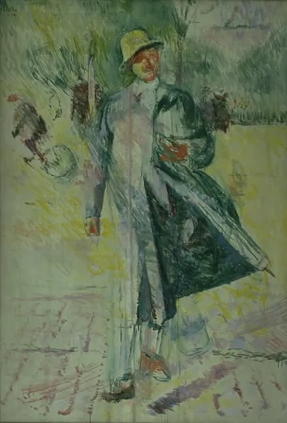 Ludvig Karsten, Self-Portrait