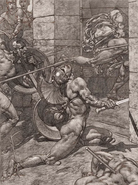 Alexander Rothaug, The Death of Achilles
