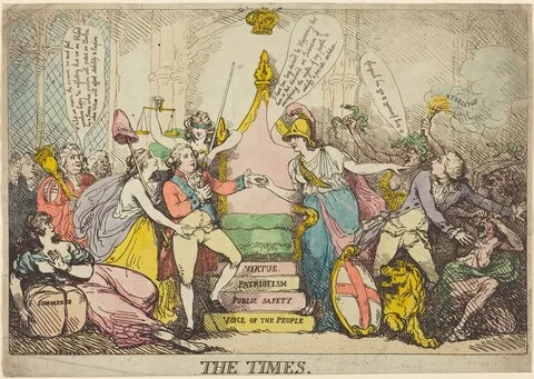 Thomas Rowlandson, The Times