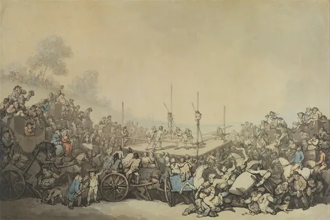 Thomas Rowlandson, The Prize Fight