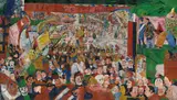 James Ensor, Christ's Entry Into Brussels in 1889